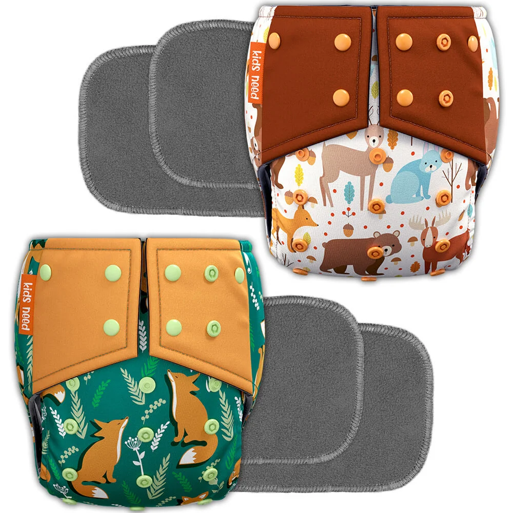 Buy 2 Packs Waterproof Diaper Pants Potty Training Cloth Diaper Pants for  Baby Boy and Girl Night Time Online at Low Prices in India - Amazon.in